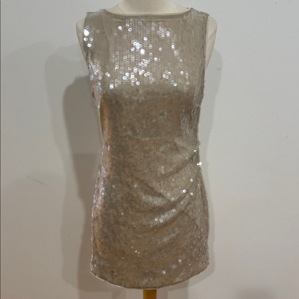 Staud Eton Dress Size: M - Picture 6 of 9